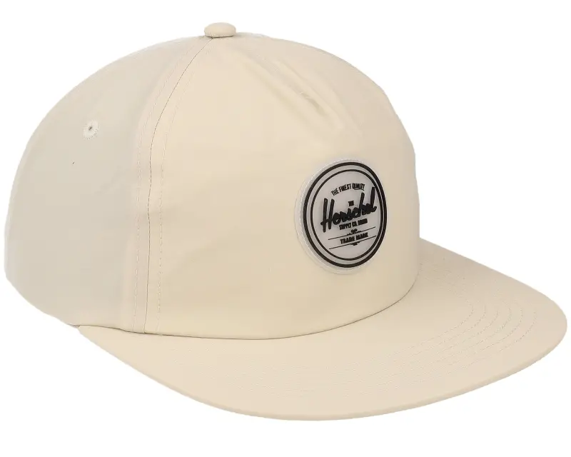 Herschel Scout Rubber Patch Moonbeam Wrinkled Strapback online