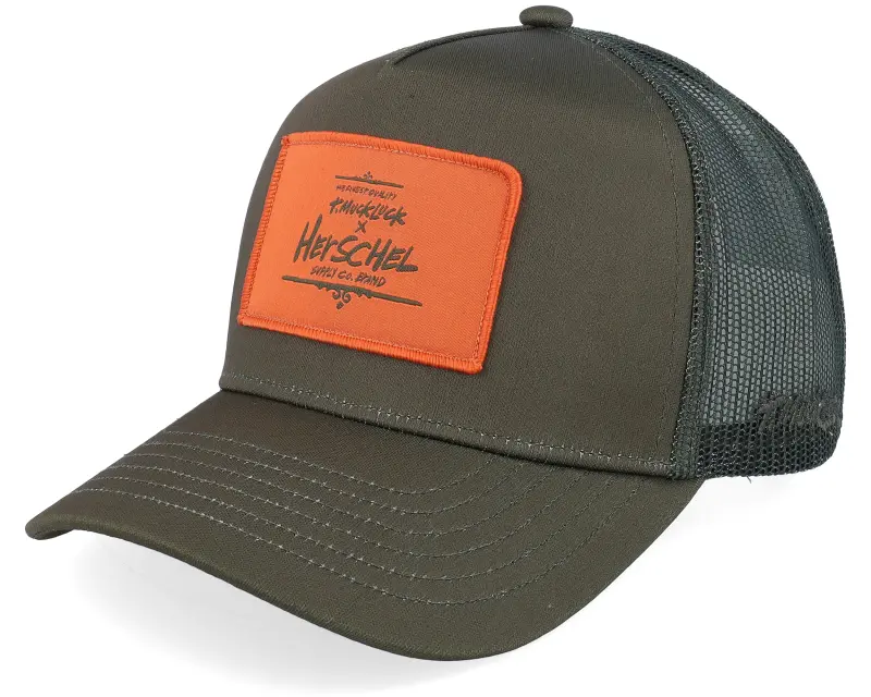 Herschel Thomas Campbell Whaler Tall Mesh Logo Forest Night A-Frame Trucker online