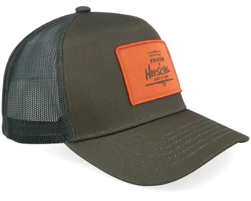 Herschel Thomas Campbell Whaler Tall Mesh Logo Forest Night A-Frame Trucker online