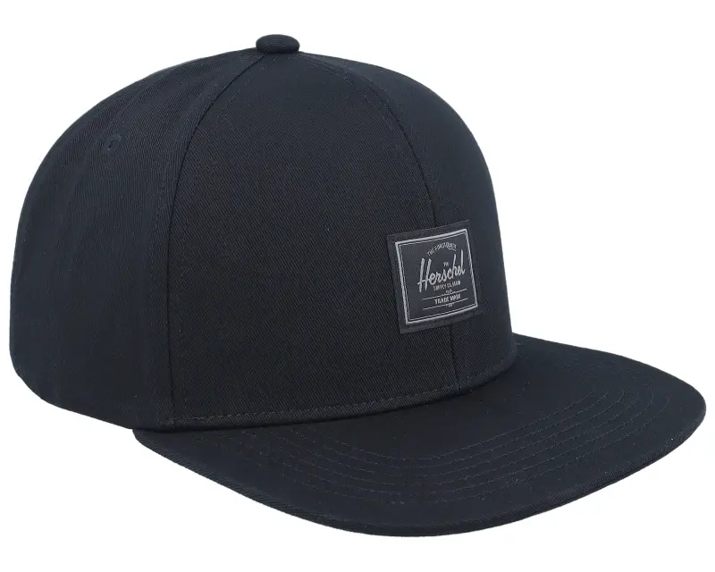 Herschel Whaler 6 Panel Cap Black Tonal Snapback online