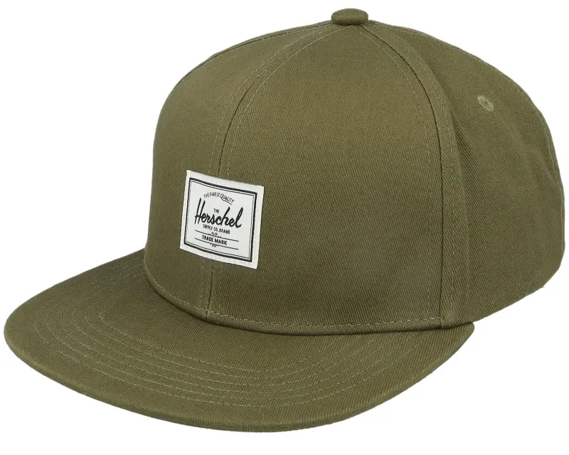 Herschel Whaler 6 Panel Cap Ivy Green Snapback online