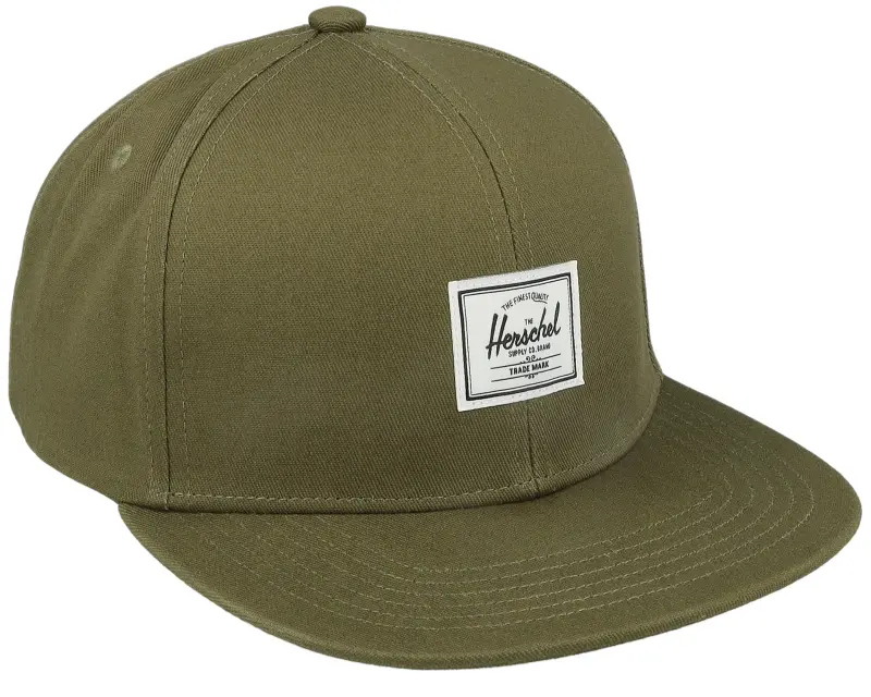 Herschel Whaler 6 Panel Cap Ivy Green Snapback online