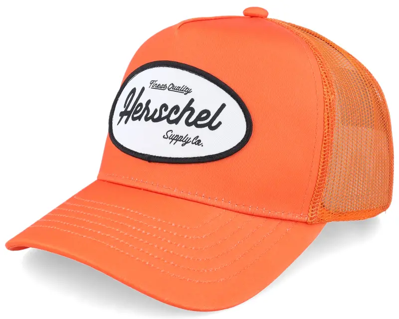 Herschel Whaler Tall Mesh Gas Station Cap Flame A-Frame Trucker online