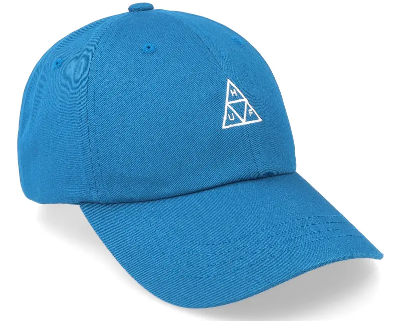 HUF Essentials Tt Cv 6 Panel Hat Blue Teal Dad Cap online