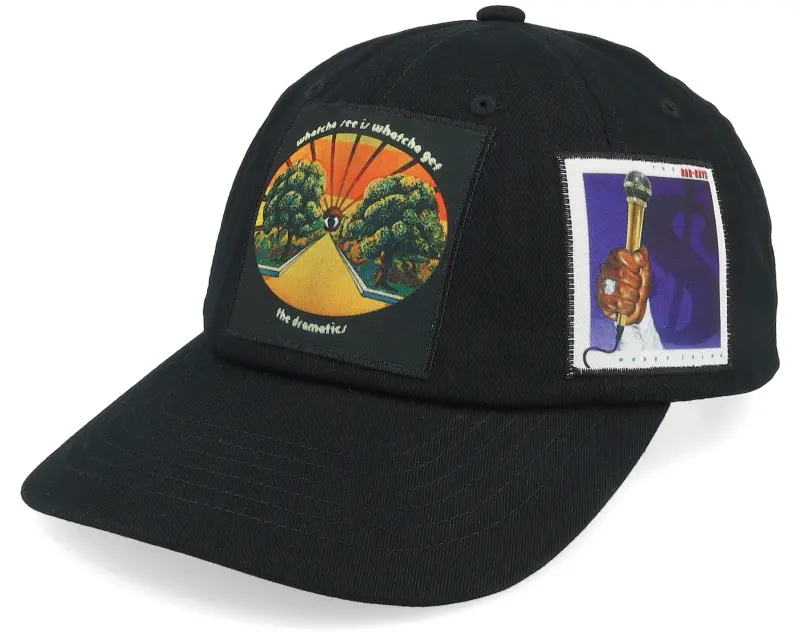 HUF Stax Patches Black Dad Cap online