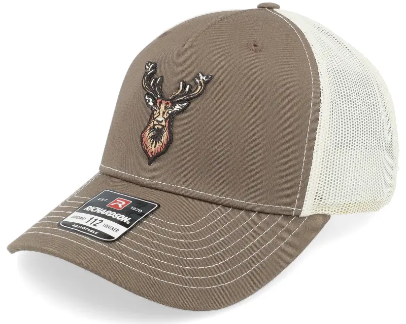 Hunter Deer Logo 112fp Split Choco Chip/Birch Trucker online