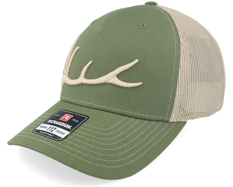Hunter Elk Antler 3d 112fp Split Olive/Tan Trucker online