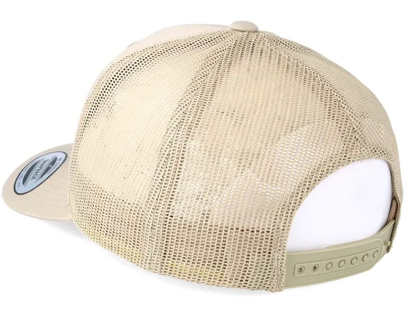 Hunter Gone Fishing Logo Khaki Trucker online