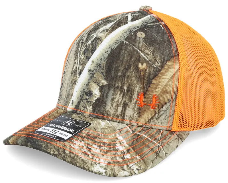 Hunter Tiny Moose Antlers 112pfp Realtree Edge/Orange A-Frame Trucker online