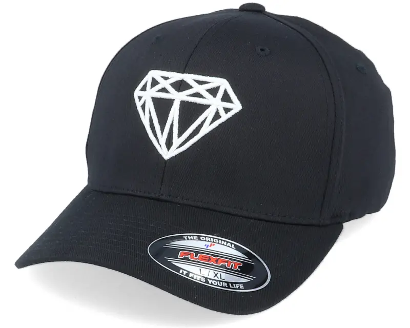 Iconic 3D Diamond Black Flexfit online