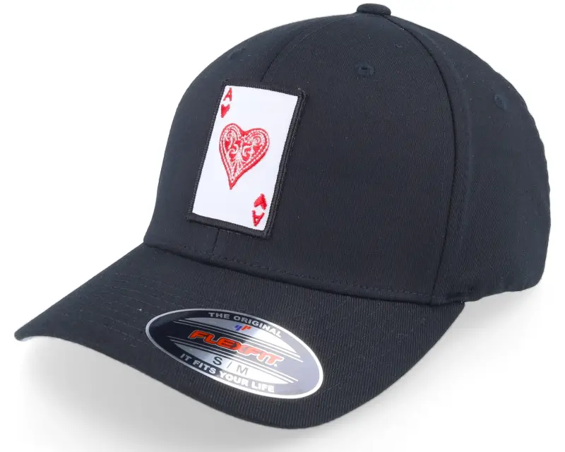 Iconic Ace Of Hearts Black Flexfit online