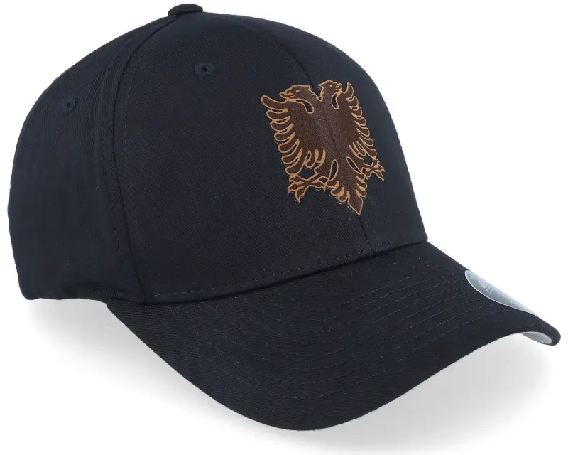 Iconic Albanian Eagle Patch Black Flexfit online