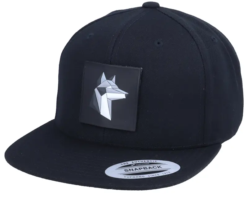 Iconic Black Paper Fox Patch Black Snapback online