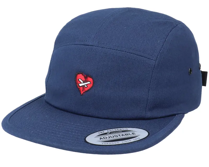 Iconic Broken Mended Heart Navy 5-Panel online