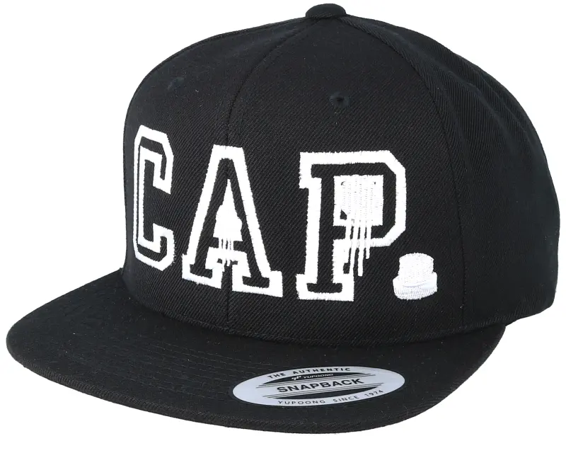Iconic Cap On Cap Black Snapback online