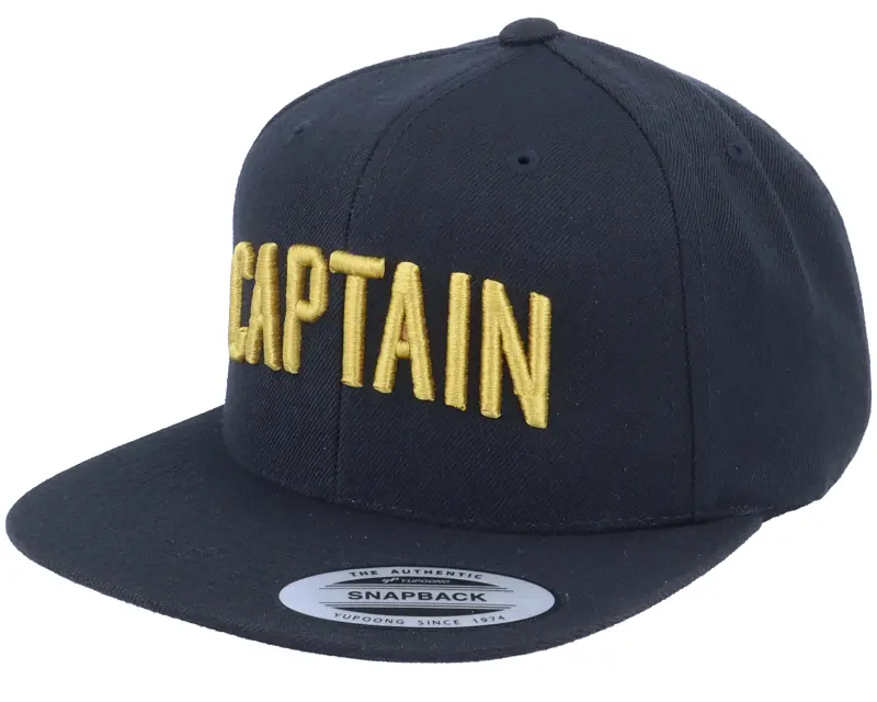 Iconic Captain 3D Black Snapback online