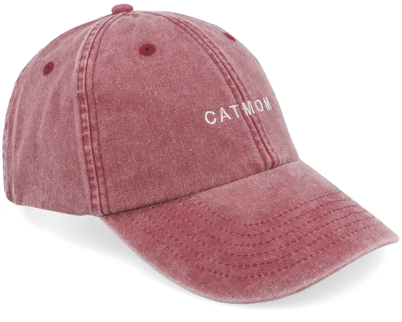 Iconic Cat Mom Vintage Washed Red Dad Cap online