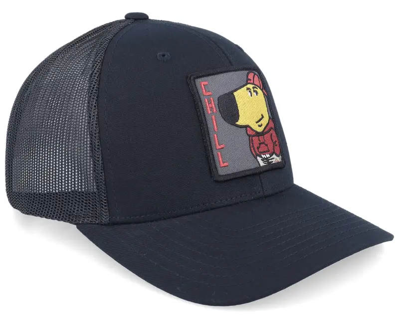 Iconic Cool Chill Guy Black Trucker online