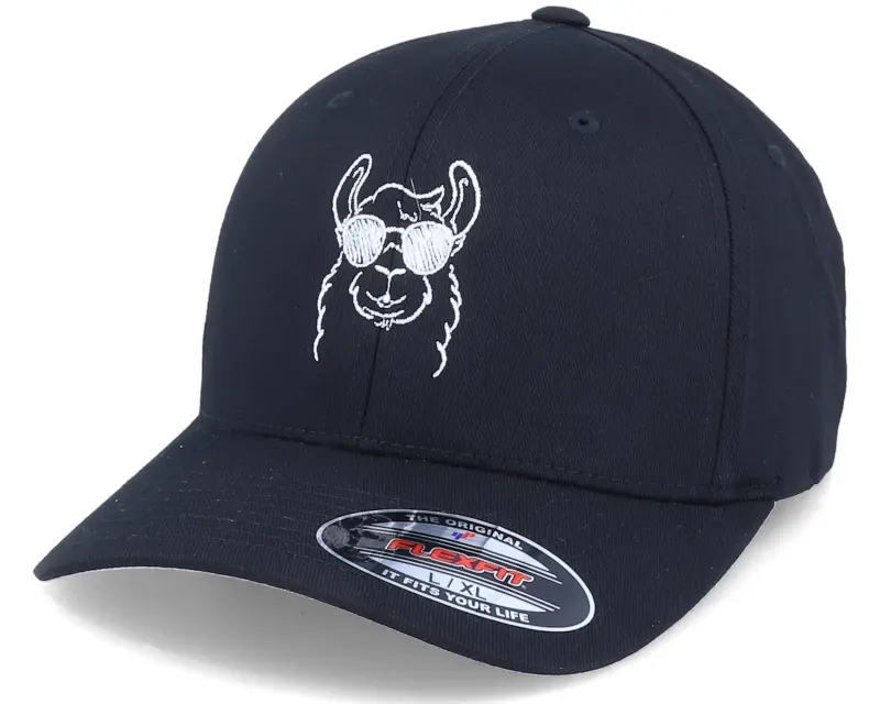 Iconic Cool Llama Lines Black online