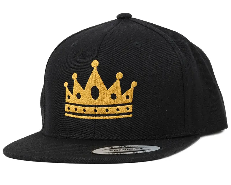 Iconic Crown Black/Gold Snapback online