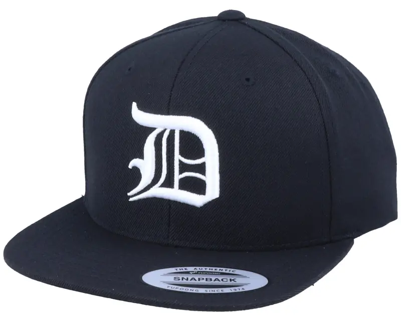 Iconic D Letter 3D Black Snapback online