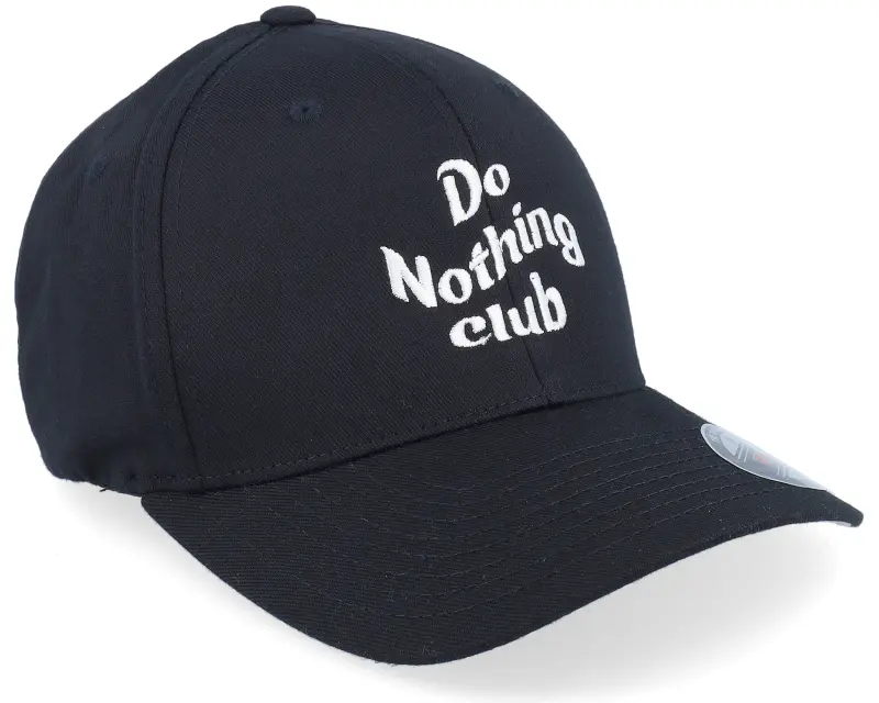 Iconic Do Nothing Club Black Flexfit online