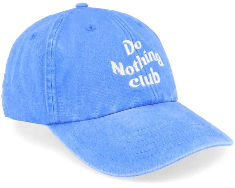 Iconic Do Nothing Club Washed Cornflower Dad Cap online