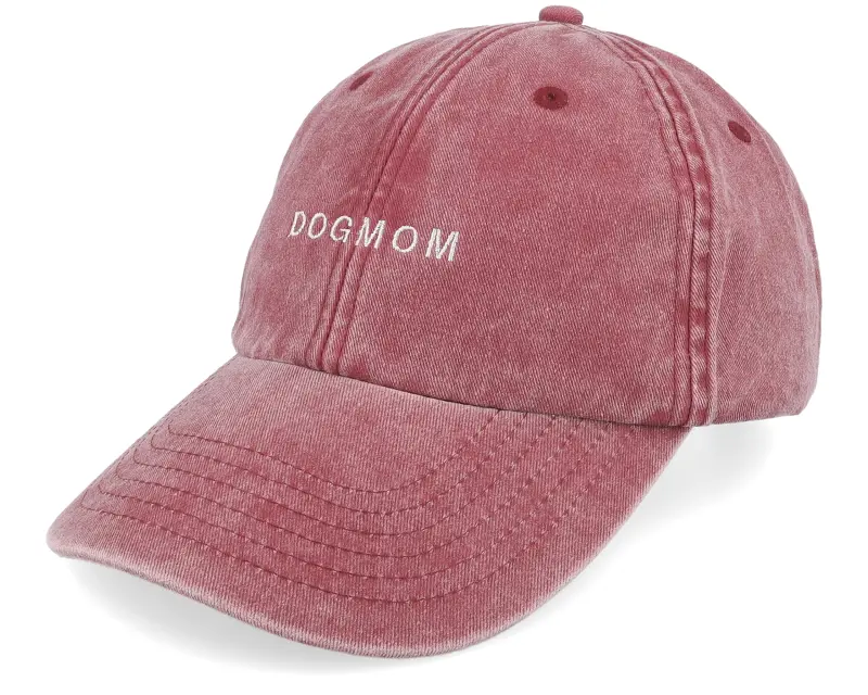 Iconic Dog Mom Vintage Washed Red Dad Cap online
