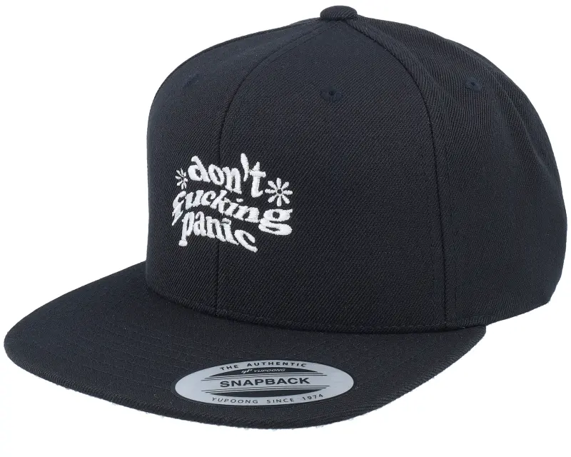 Iconic Don’t Fucking Panic Club Black Snapback online