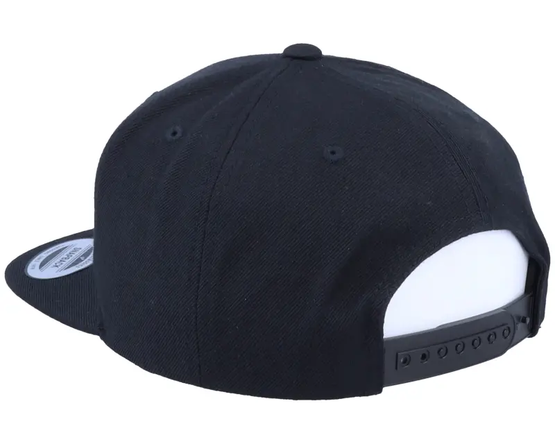 Iconic French Lily Applique Black Snapback online