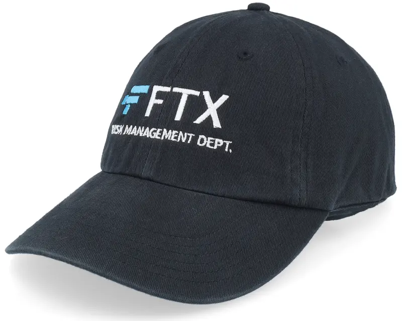 Iconic FTX Risk Management Black Dad Cap online