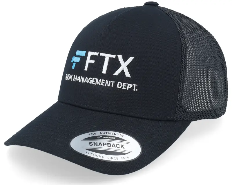 Iconic FTX Risk Management Black Trucker online