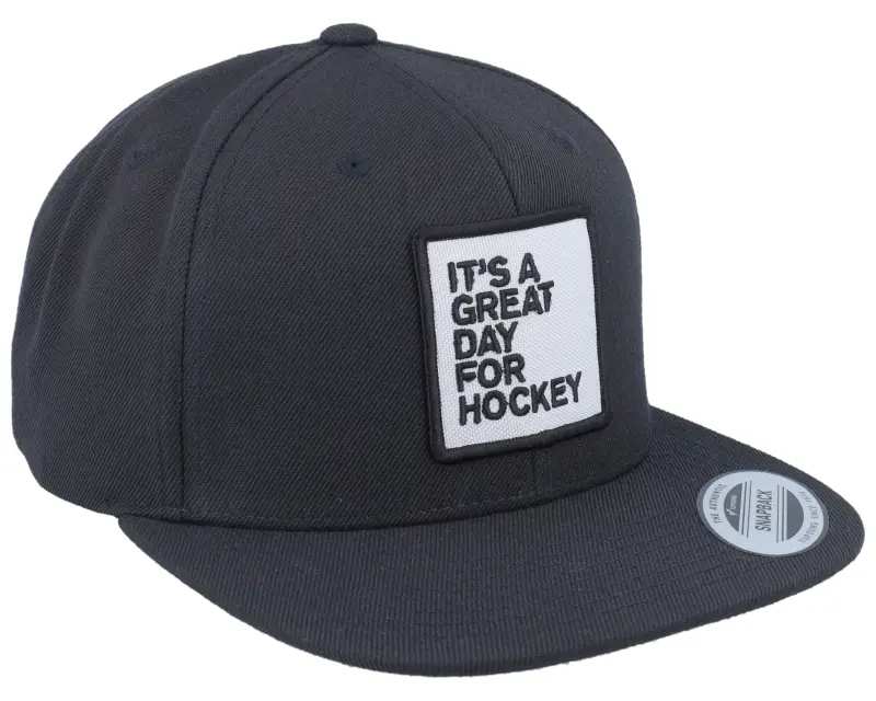 Iconic Great Day For Hockey Black Snapback online