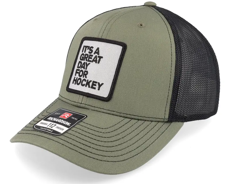 Iconic Great Day For Hockey Loden/Black Trucker online