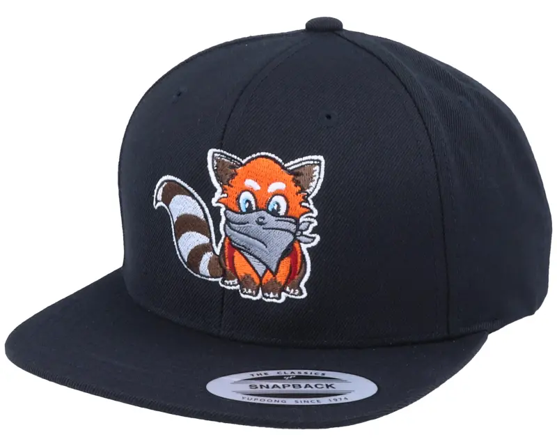 Iconic Hatsie The Red Panda Black Snapback online