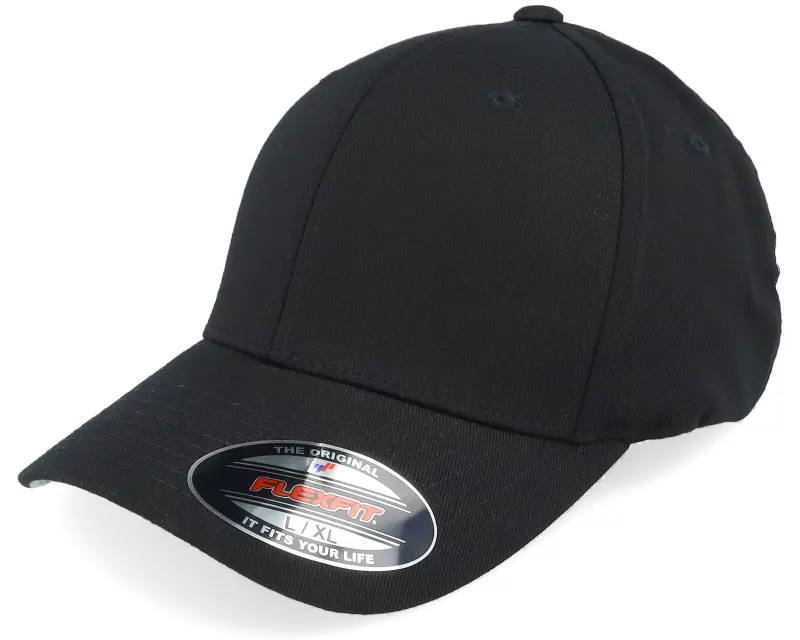 Iconic Infinity Symbol Side Logo Black Flexfit online