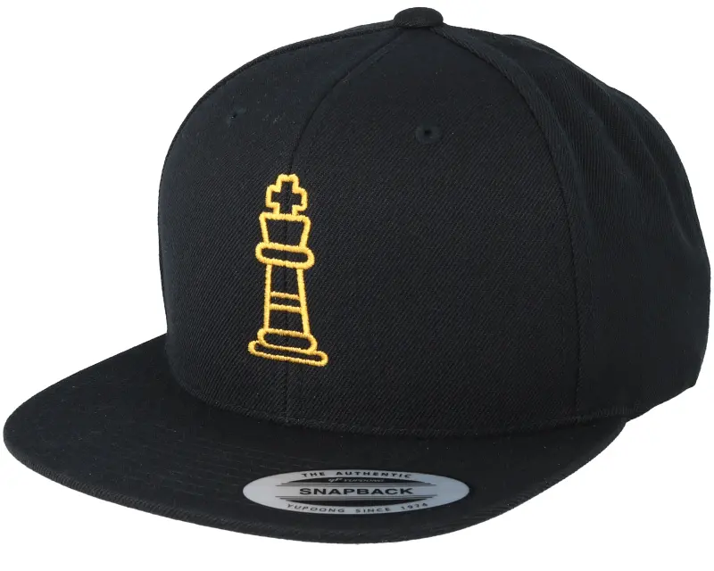 Iconic King Chess Black Snapback online
