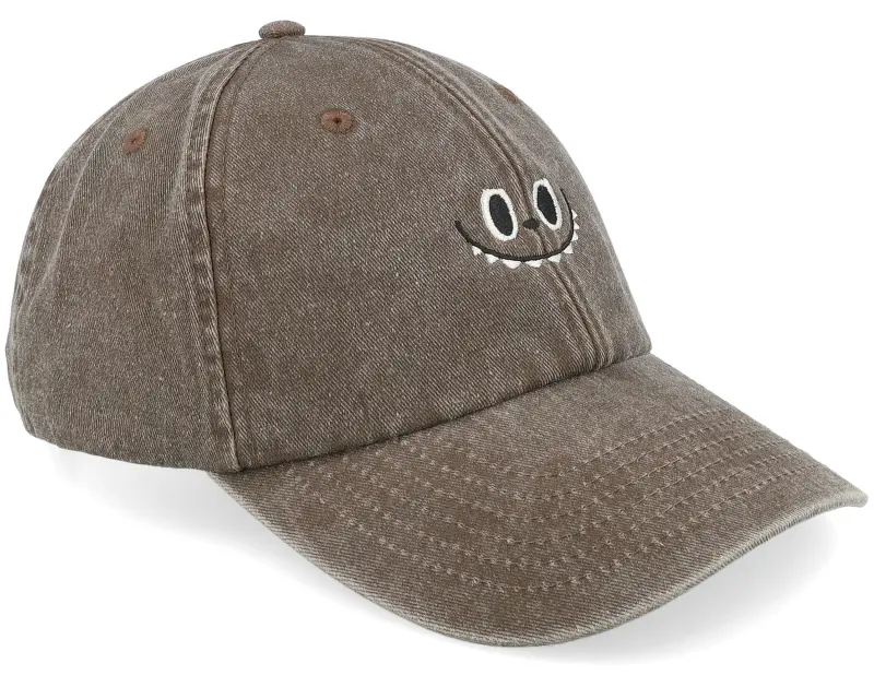 Iconic Little Monster Vintage Washed Brown Dad Cap online