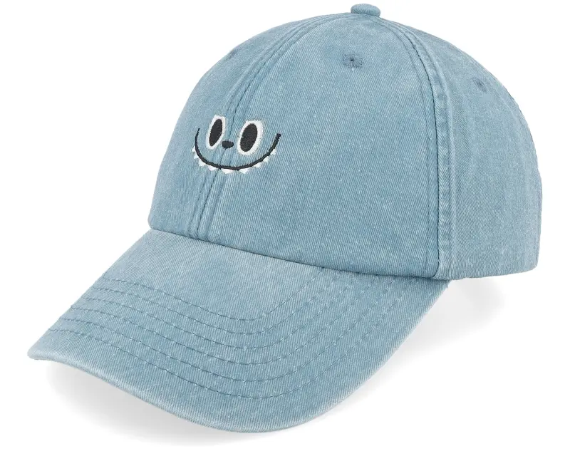 Iconic Little Monster Vintage Washed Denim Light Blue Dad Cap online