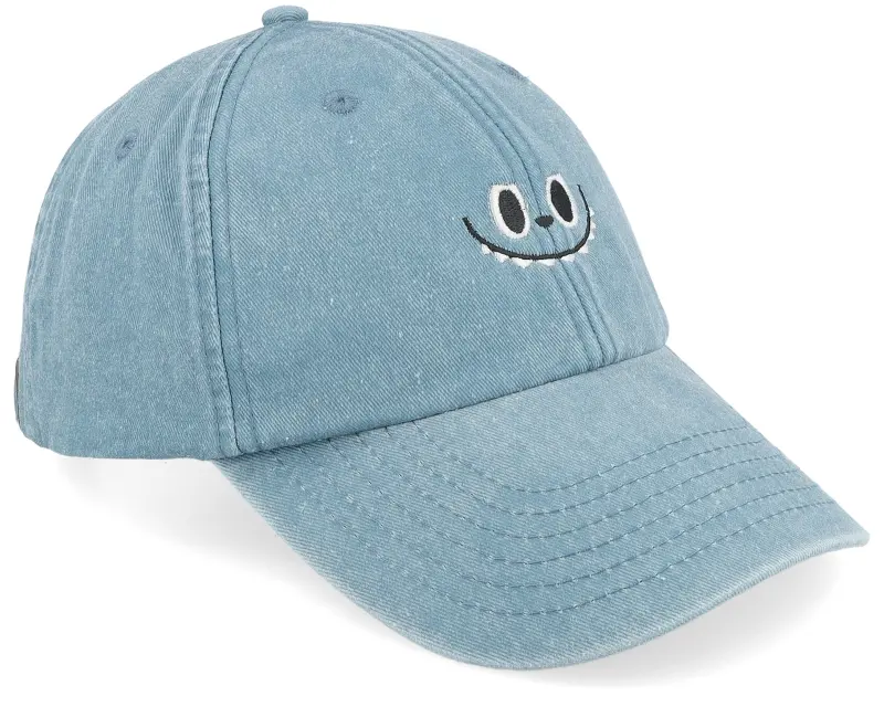 Iconic Little Monster Vintage Washed Denim Light Blue Dad Cap online