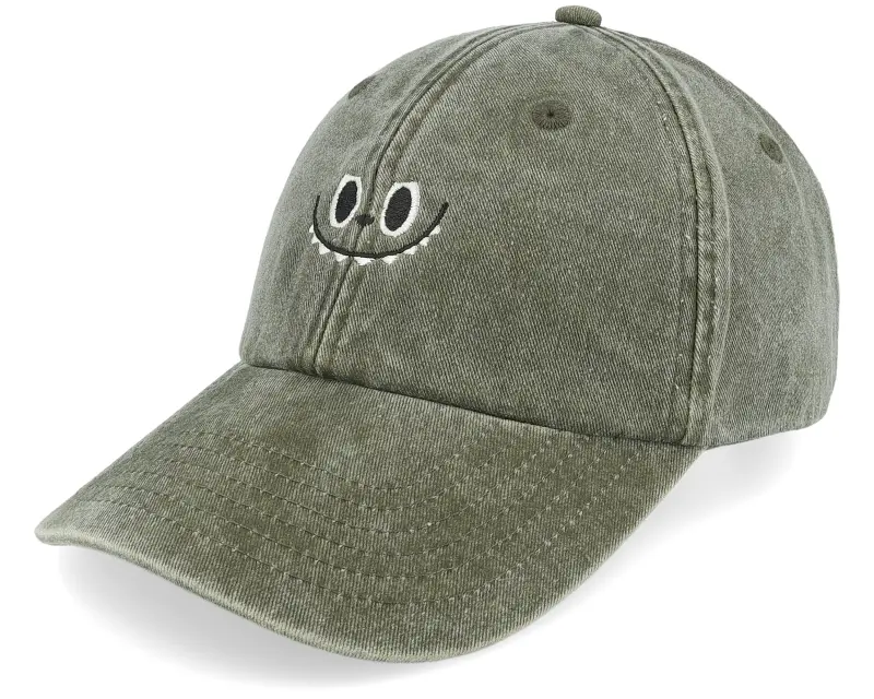 Iconic Little Monster Vintage Washed Olive Dad Cap online