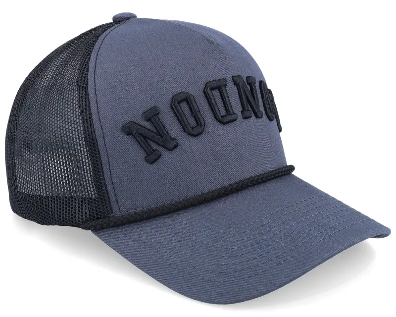 Iconic London Upside Down 3d Rope Charcoal/Black A-Frame Trucker online