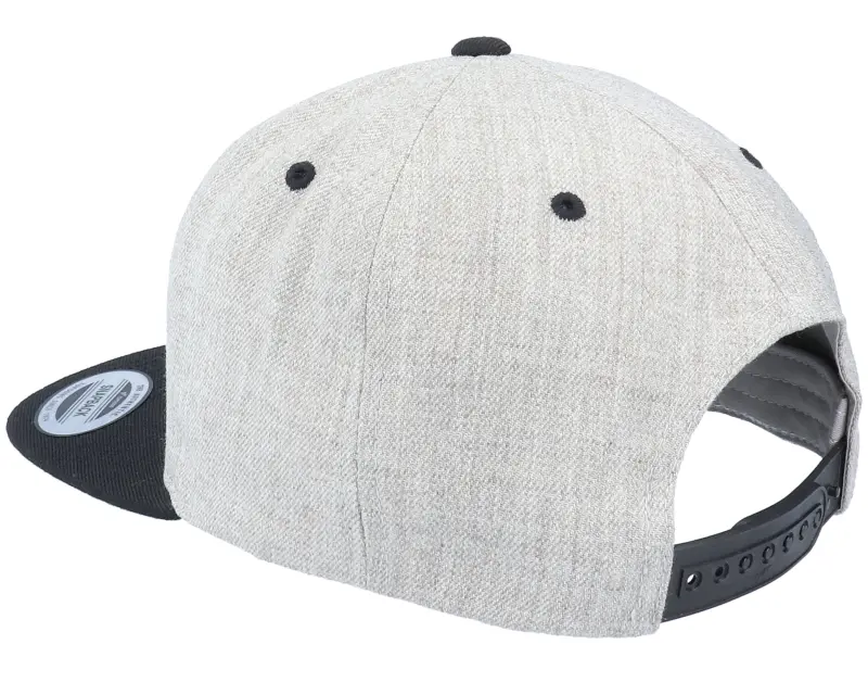 Iconic Moon Rose Mandala Heather Grey/Black Snapback online