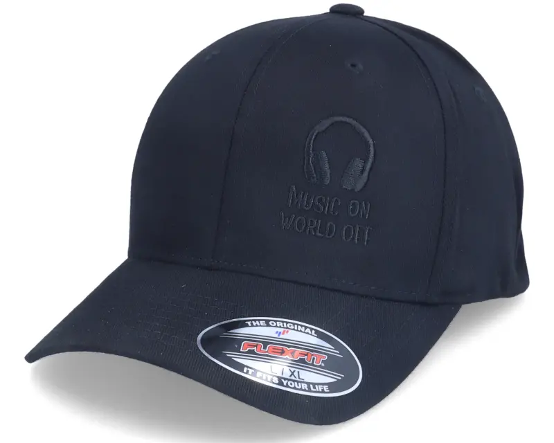 Iconic Music On World Off Black Flexfit online