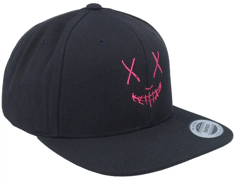 Iconic Neon Smile Pink/Black Snapback online