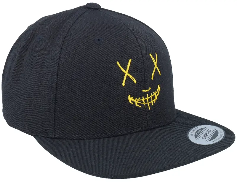 Iconic Neon Smile Yellow/Black Snapback online