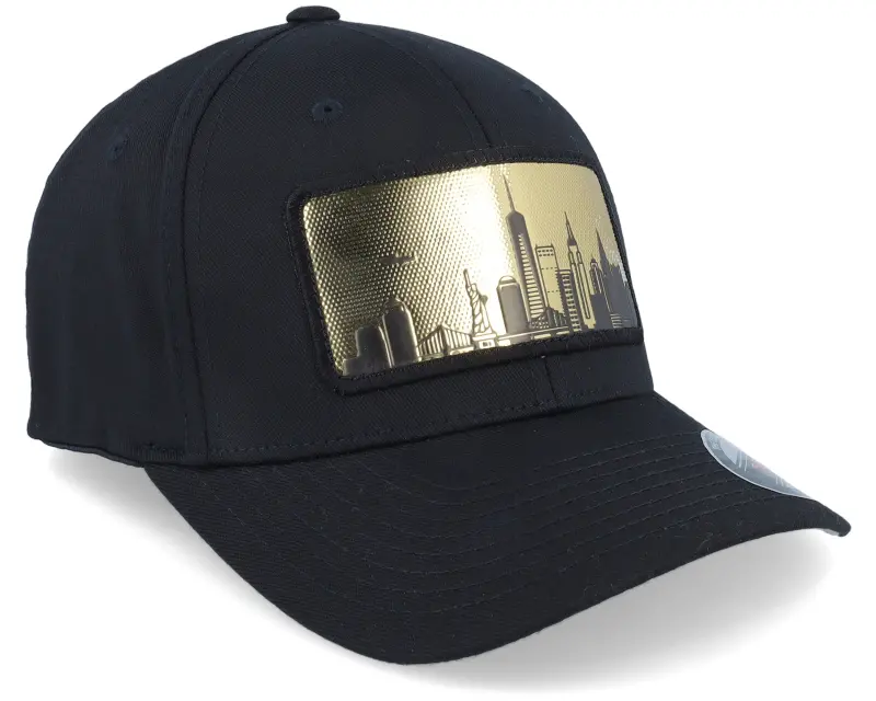 Iconic New York Gold Patch Black Flexfit online