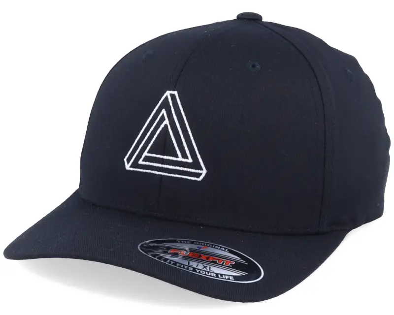 Iconic Outlined Impossible Triangle Black Flexfit online