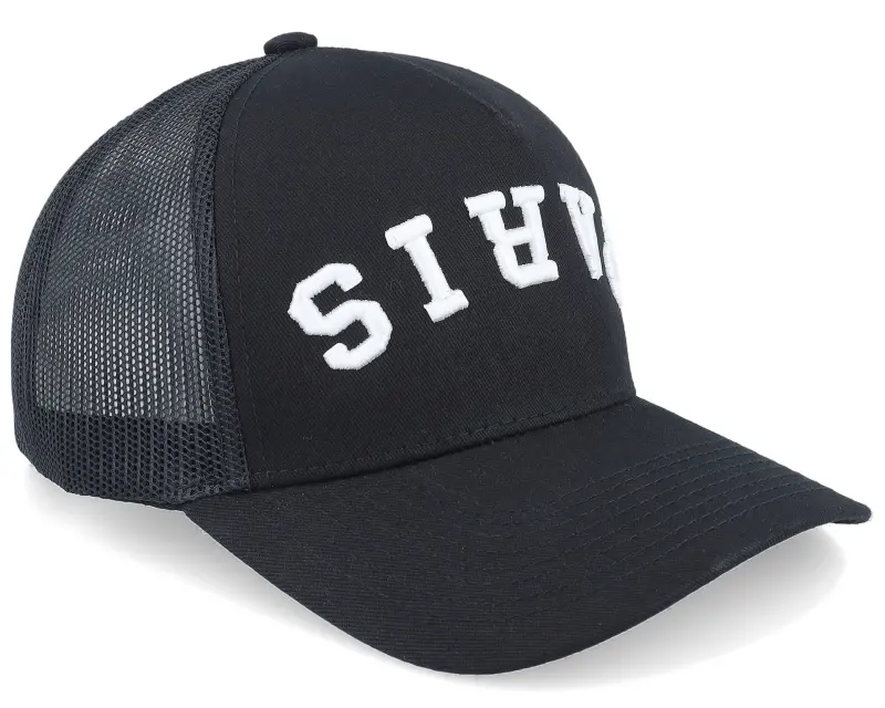 Iconic Paris Upside Down 3d Black A-frame Trucker online