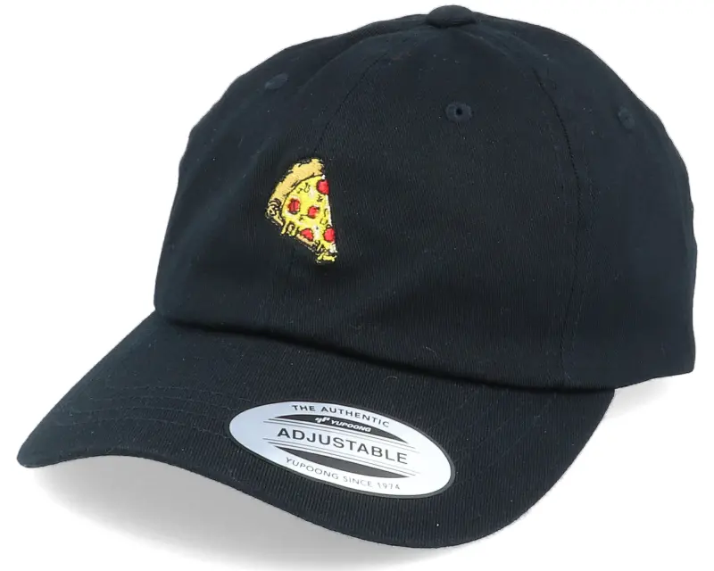 Iconic Pizza Slice Of Heaven Organic Dad Cap Black Adjustable online